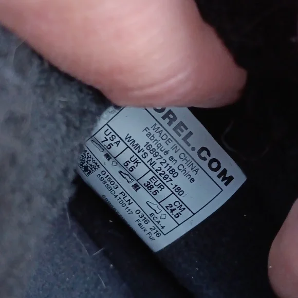 Sorel Whitney waterproof ankles boots women's 7.5 - Picture 9 of 9